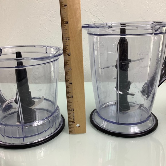 Ninja Food Processor blender 450 Watt 5 cups & 6 cups jars with blades EUC - Picture 8 of 11